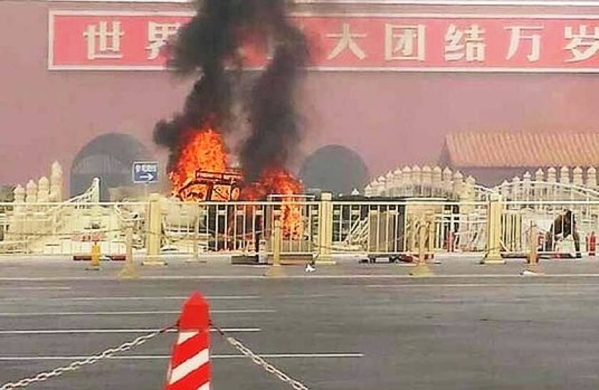 Κίνα: Έρευνα για το τροχαίο δυστύχημα στην πλατεία Τιενανμέν