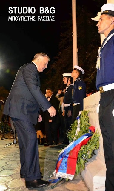 Ρώσοι και Έλληνες τίμησαν μαζί τον Καποδίστρια στο Ναύπλιο