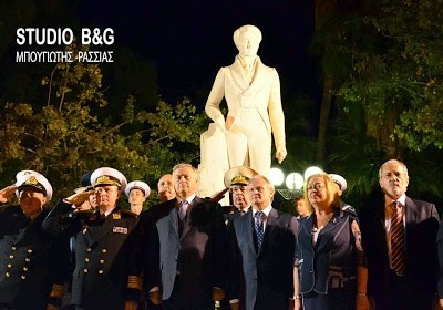 Ρώσοι και Έλληνες τίμησαν μαζί τον Καποδίστρια στο Ναύπλιο