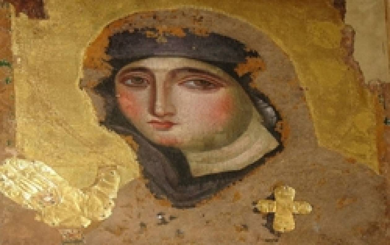Η μοναδική βυζαντινή εικόνα της Παναγίας Αγιοσορίτισσας