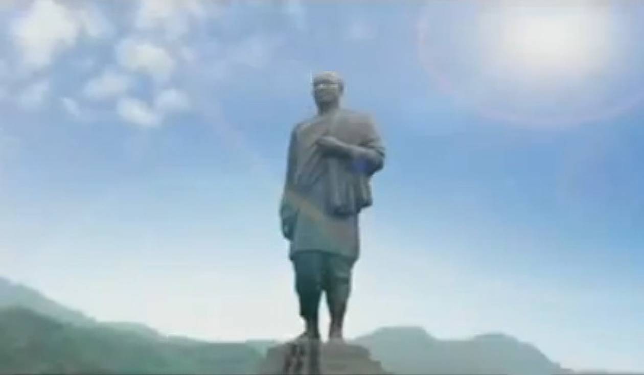 Ινδία: Αρχισε η κατασκευή του υψηλότερου αγάλματος στον κόσμο