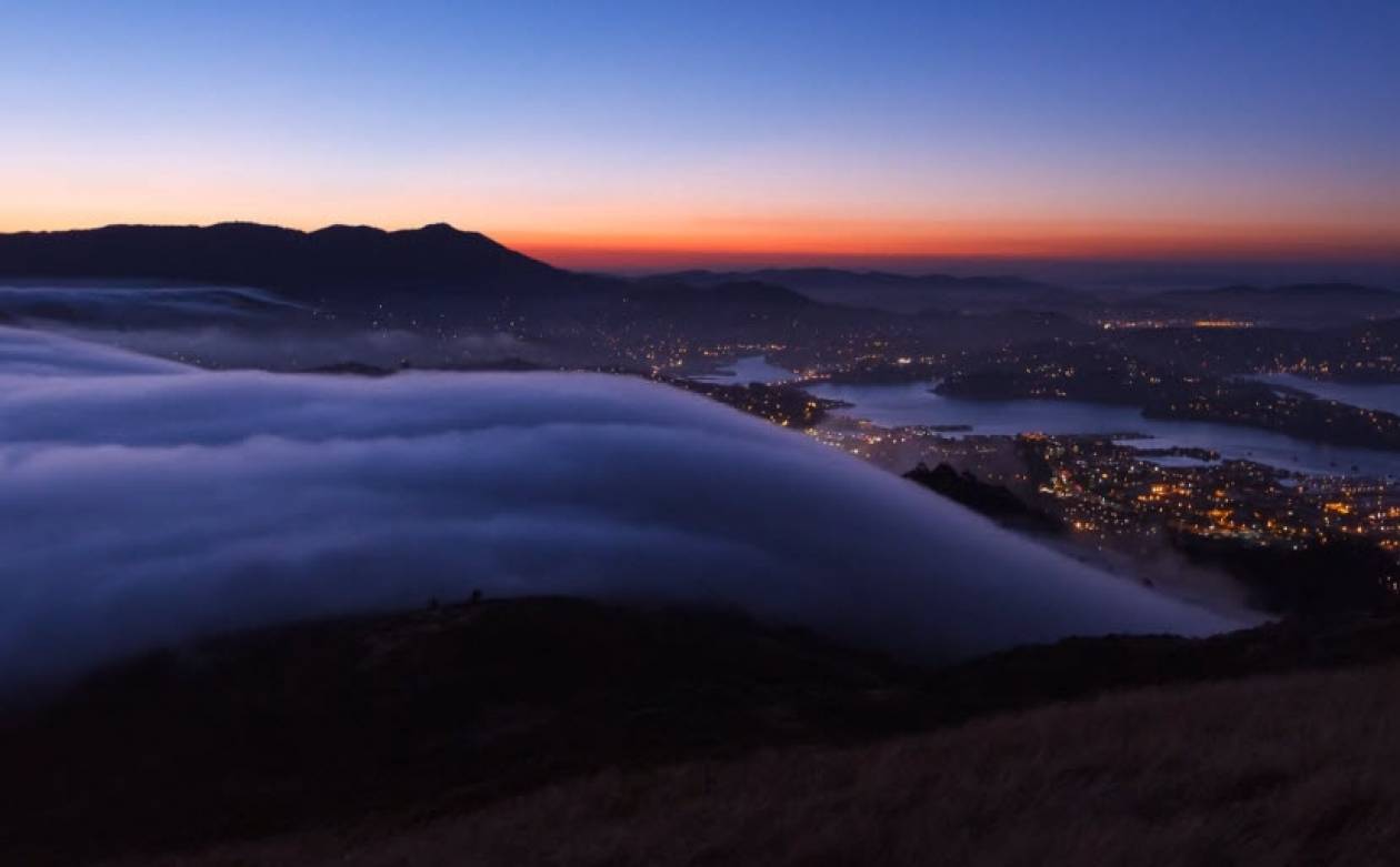 Η διάσημη ομίχλη του Σαν Φρανσίσκο σε ένα μοναδικής ομορφιάς βίντεο!