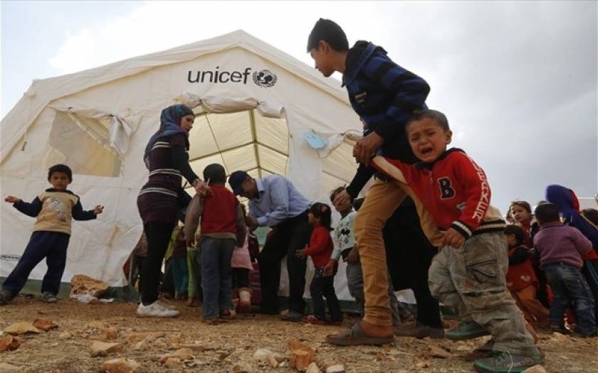 Unicef: Ανάγκη βοήθειας σε 400.000 παιδιά σύρων προσφύγων στο Λίβανο