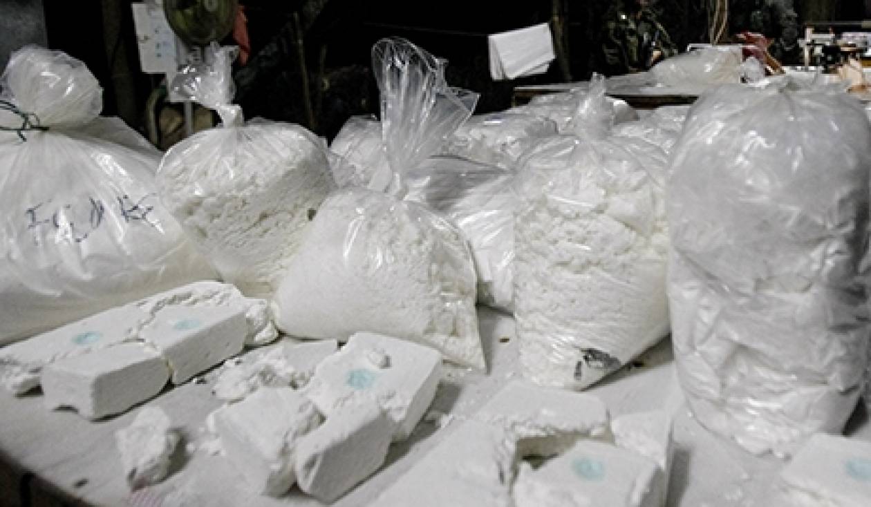 Το Πολεμικό Ναυτικό Κολομβίας κατέσχεσε πάνω από ένα τόνο κοκαΐνης