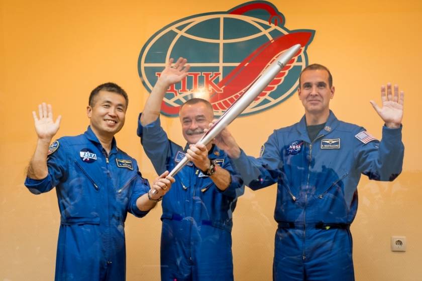 Στο ISS ταξιδεύει η Ολυμπιακή Φλόγα για πρώτη φορά στην ιστορία