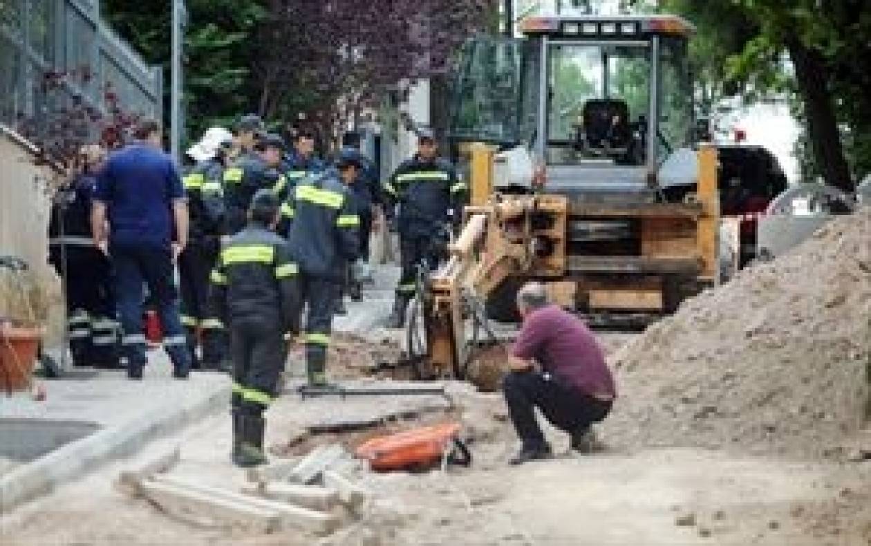 Κρήτη: Εργάτης θάφτηκε ο μισός κάτω από χώμα