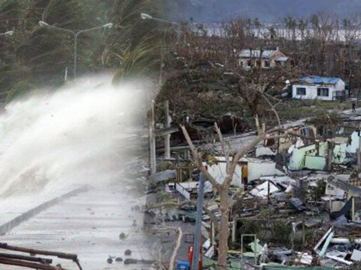 Τυφώνας σαρώνει τις Φιλιππίνες: Εκατοντάδες οι νεκροί