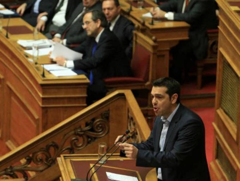 Τσίπρας στη Βουλή: Εξοργιστικές οι εικόνες στην ΕΡΤ