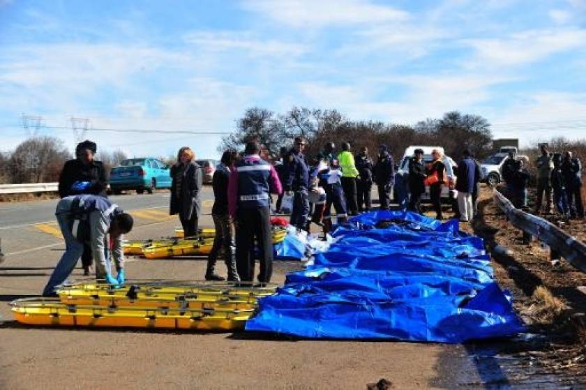 Τραγωδία στη Νότια Αφρική - 26 νεκροί σε τροχαίο δυστύχημα