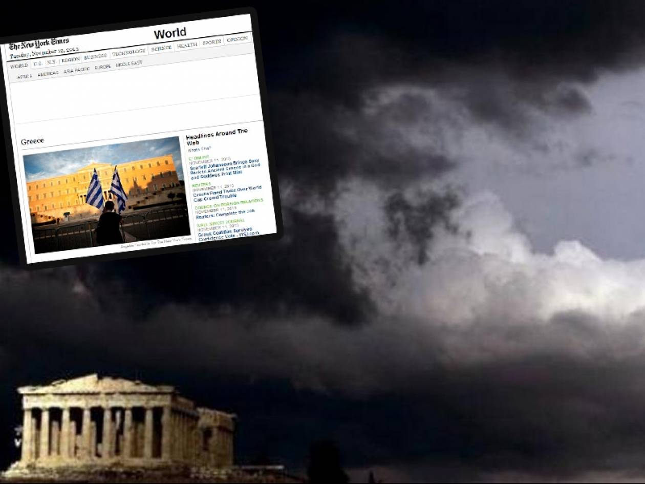 New York Times: Κίνδυνος εμφυλίου στην Ελλάδα!