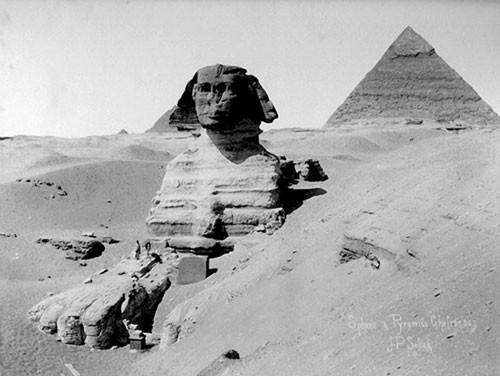 Οι πιο παλιές φωτογραφίες που απεικονίζουν τη Σφίγγα της Αιγύπτου!