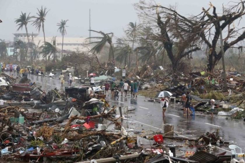 Φιλιππίνες: Ο στρατός θα συνδράμει τους πληγέντες του τυφώνα