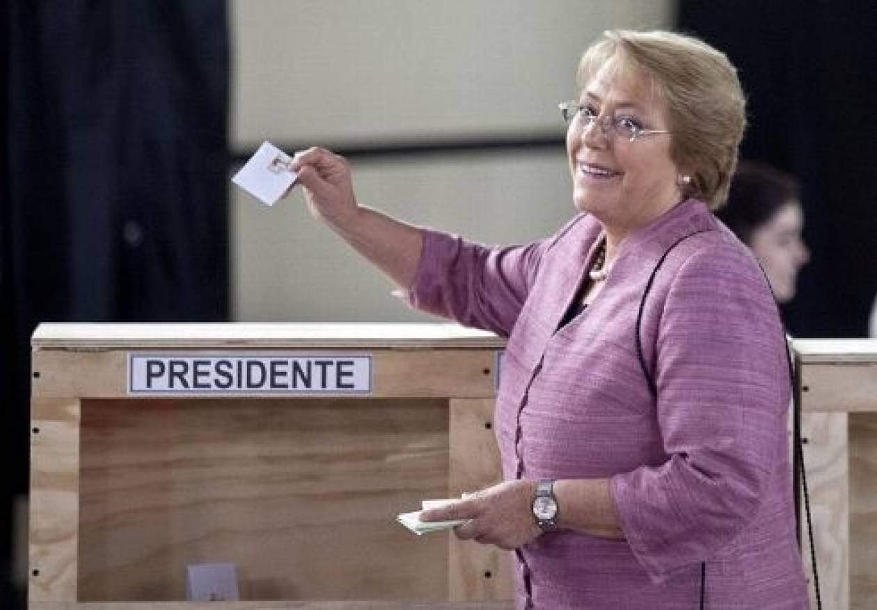 Προηγείται η Μπατσελέτ στις προεδρικές εκλογές της Χιλής