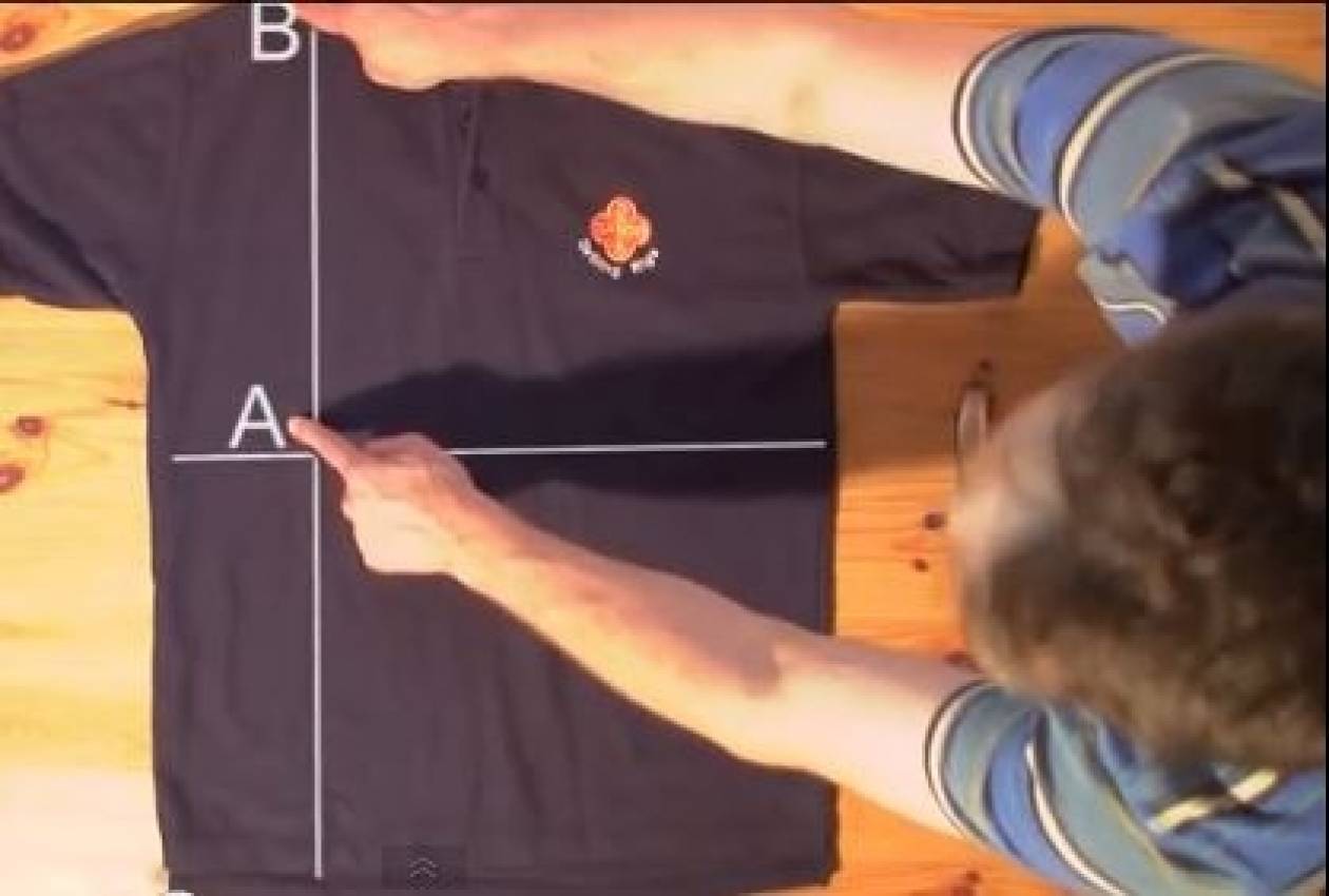 Θες να διπλώσεις το ρούχο σου μέσα σε 2 δευτερόλεπτα; Δες το βίντεο!
