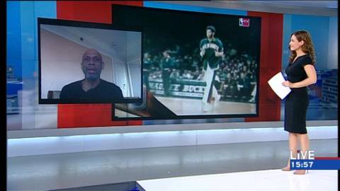 O θρύλος του μπάσκετ Καρίμ Αμπντούλ Τζαμπάρ στο LIVE