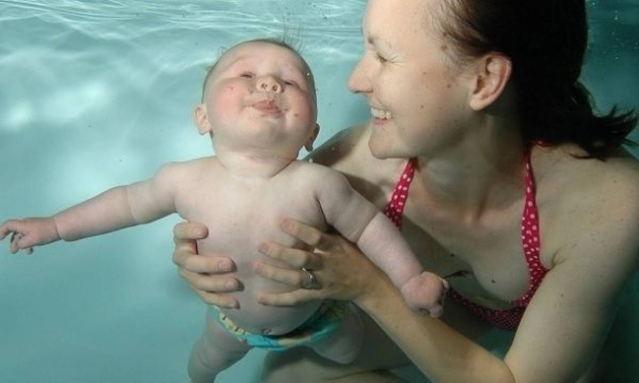 Τα οφέλη από το baby swimming!