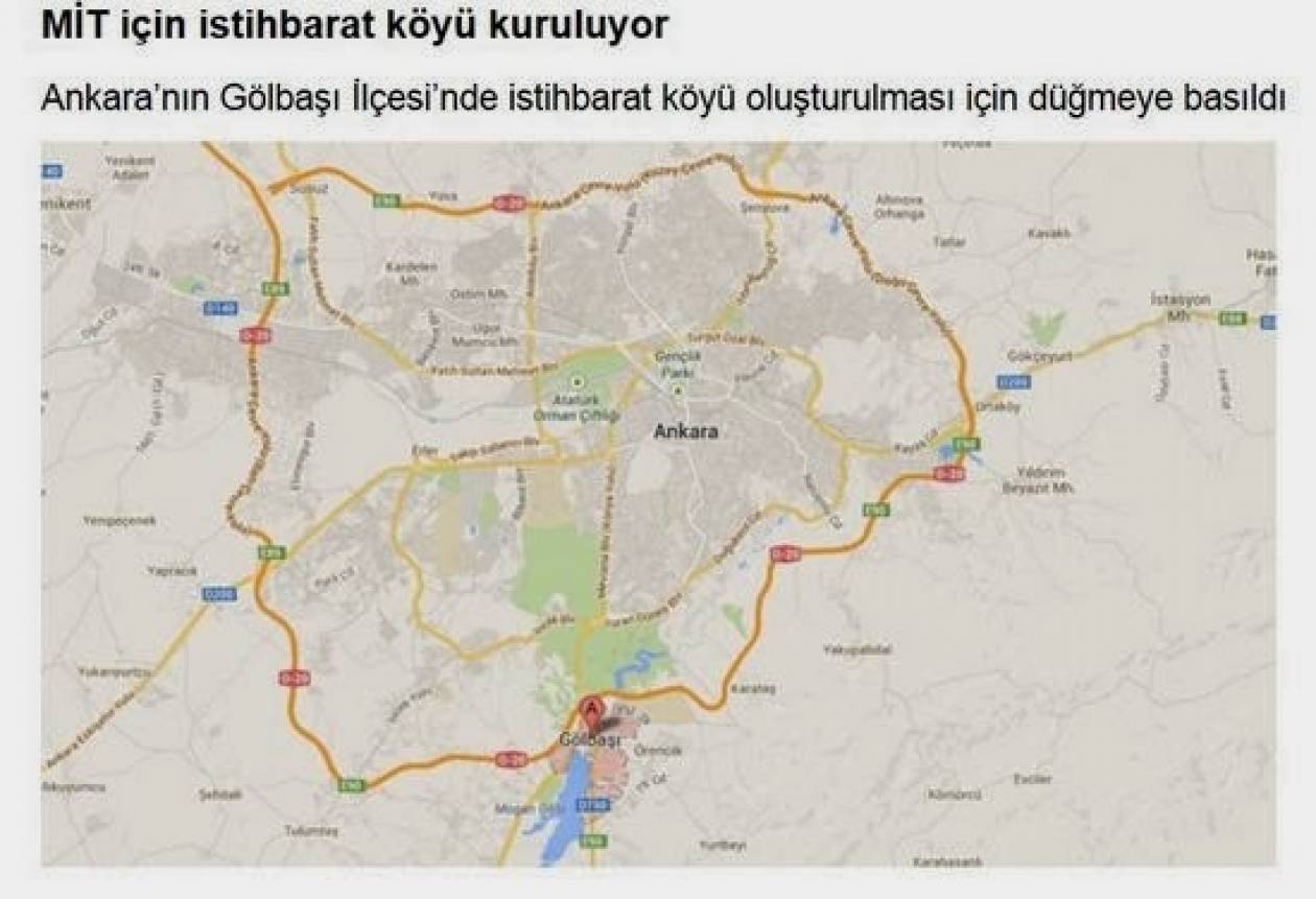 Τουρκία: Δημιουργείται «Χωριό Μυστικών Υπηρεσιών»