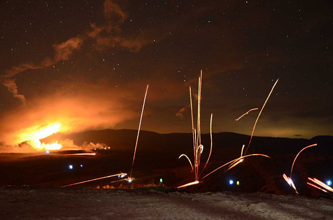 «Αστραπή 2013»: Εντυπωσιακές εικόνες από τη νυχτερινή άσκηση στον Έβρο
