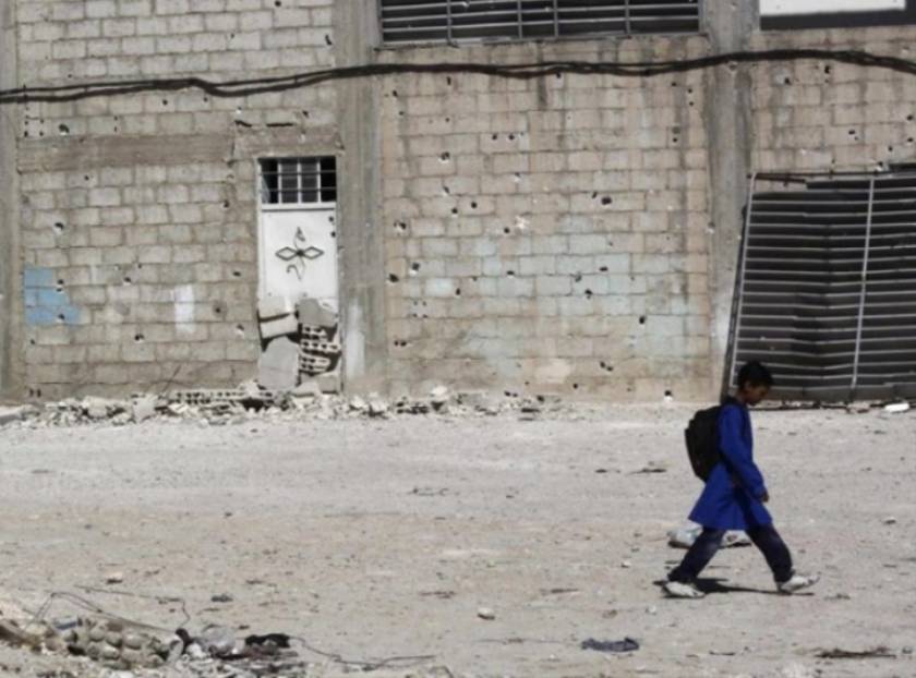 Βλήμα όλμου έπεσε σε γαλλικό σχολείο στη Δαμασκό
