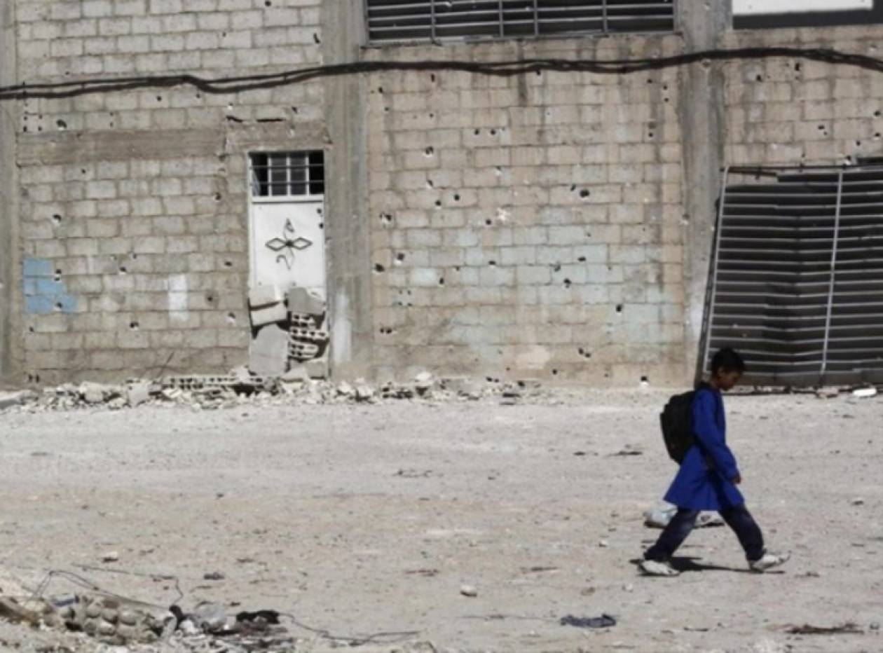Βλήμα όλμου έπεσε σε γαλλικό σχολείο στη Δαμασκό