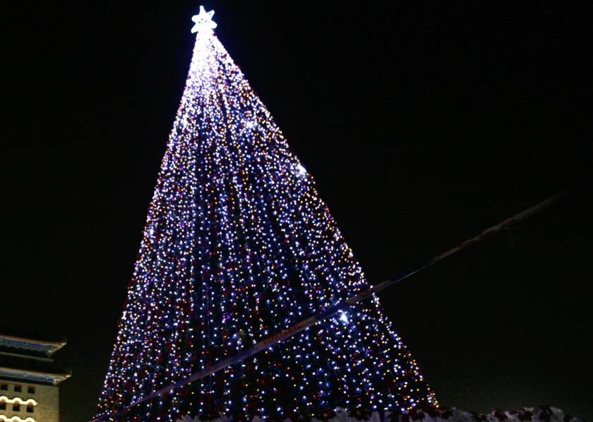 Θεσσαλονίκη: Χριστουγεννιάτικο δέντρο θα προσφέρει τρόφιμα!