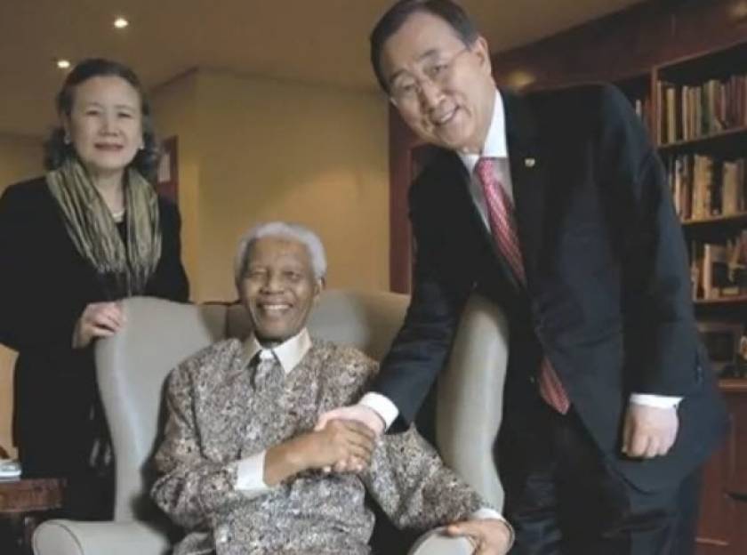 Μπαν Κι-μουν: Πηγή έμπνευσης ο βίος του Νέλσον Μαντέλα (βίντεο)