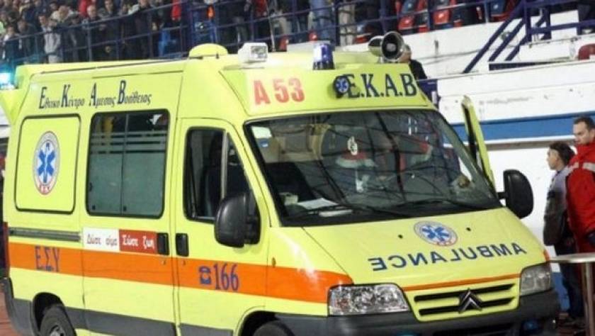Ηράκλειο: Τρεις τραυματίες στο νοσοκομείο από τροχαίο