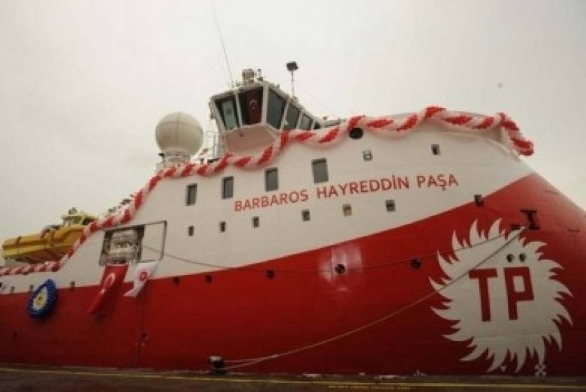 Στην κυπριακή ΑΟΖ εισήλθε το τουρκικό σκάφος «Μπαρμπαρός»