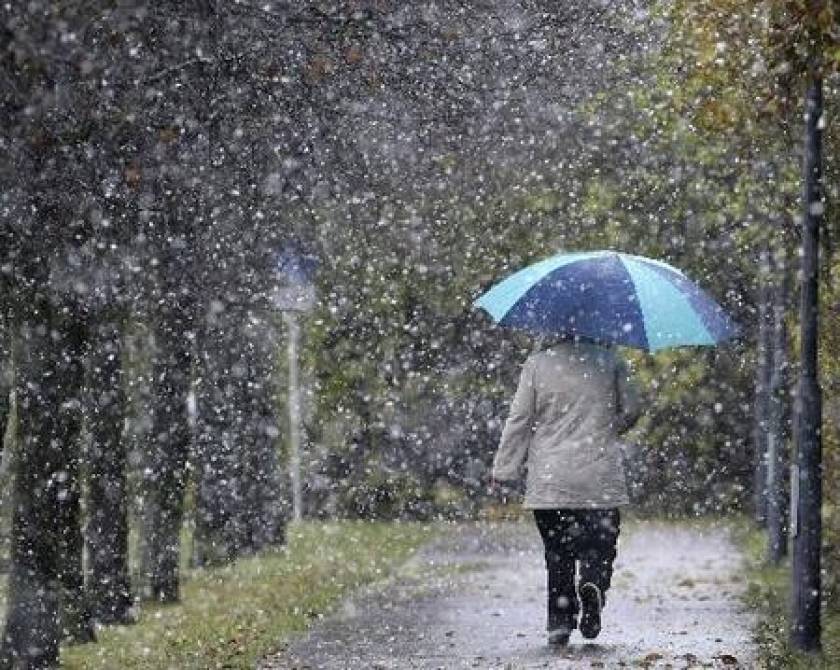 ΠΡΟΣΟΧΗ: Επιδείνωση του καιρού από αύριο-Χιόνια και στην Αττική