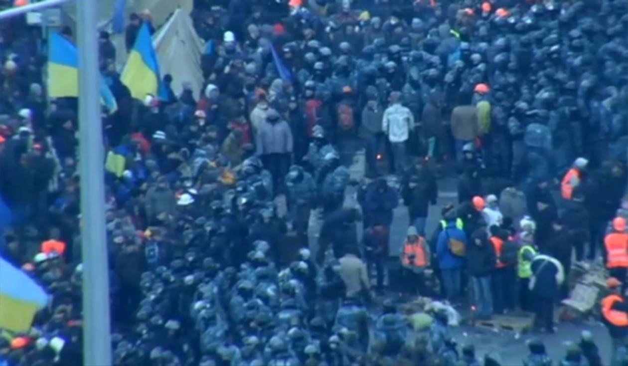 Βίντεο από την εφόδο της Berkut στο Κίεβο