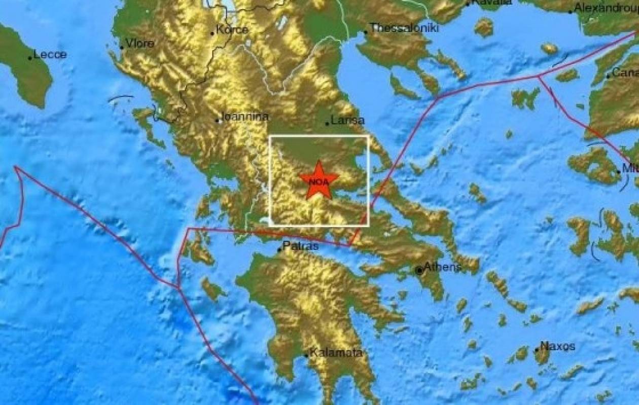 Σεισμός 4,4 Ρίχτερ στο Λιανοκλάδι