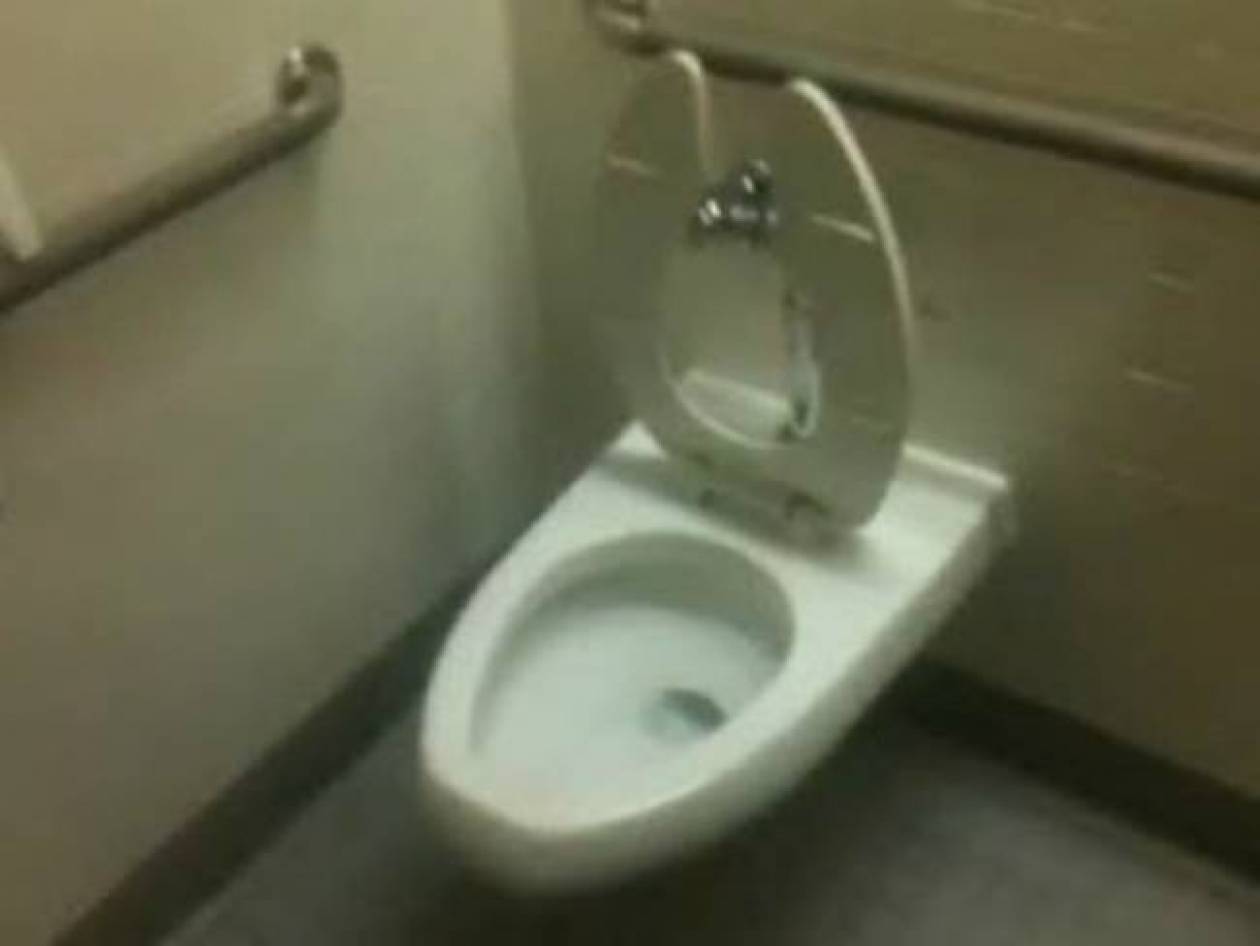 Απόλυτος ΕΦΙΑΛΤΗΣ στην τουαλέτα: Πάγωσε όταν του επιτέθηκε ένα...