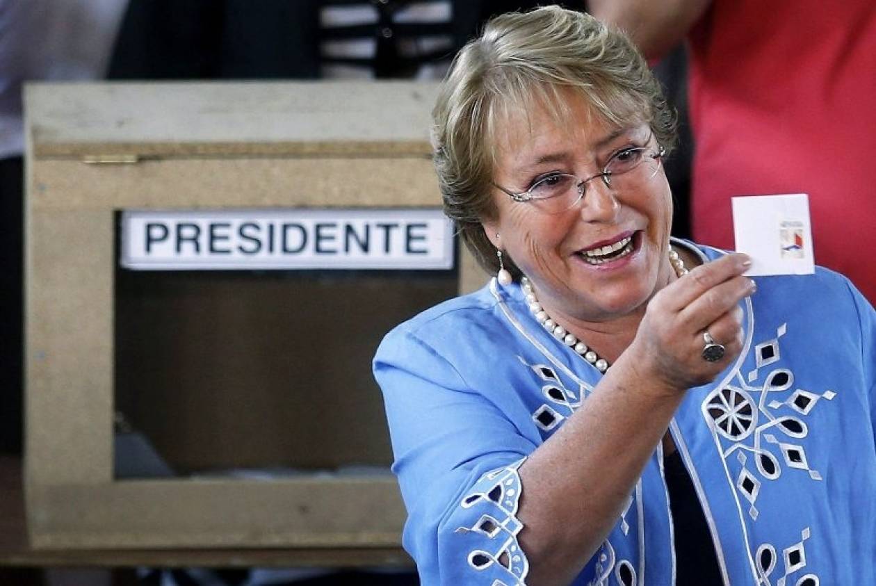 Αυξάνει το προβάδισμά της η Μπατσελέτ στις εκλογές της Χιλής