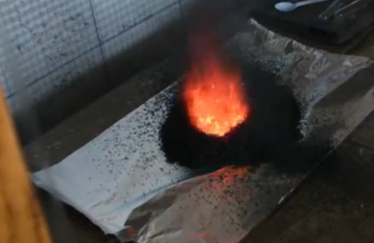 Πείραμα: Το ηφαίστειο και το τρομακτικό φινάλε! (βίντεο)