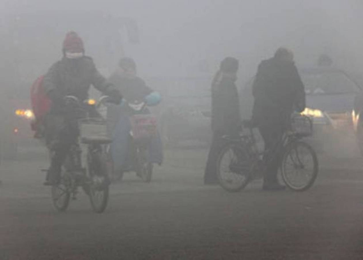 Κίνα: Στο κόκκινο η ατμοσφαιρική ρύπανση