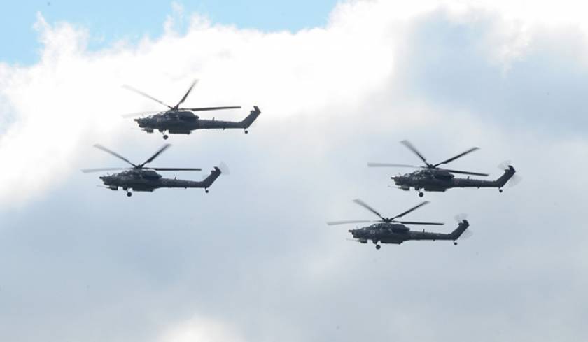 Ρωσία: Η Πολεμική Αεροπορία απέκτησε 100 νέα ελικόπτερα