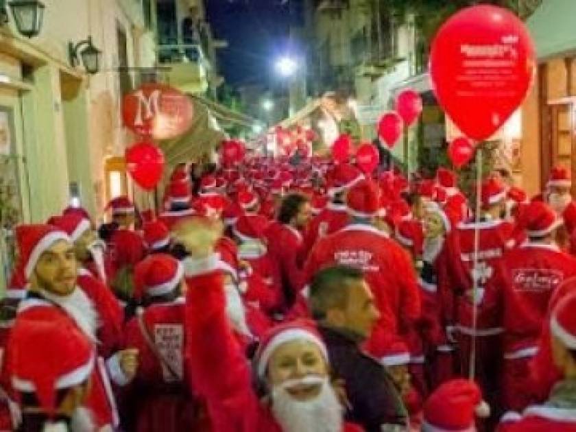 Santa Run: Και επισήμως 3.000 οι Αη Βασίληδες! (pics&video)