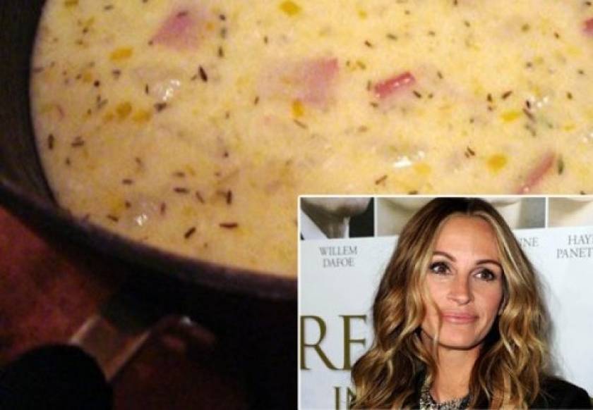 Η πιο νόστιμη πατατόσουπα από τα χεράκια της Julia Roberts
