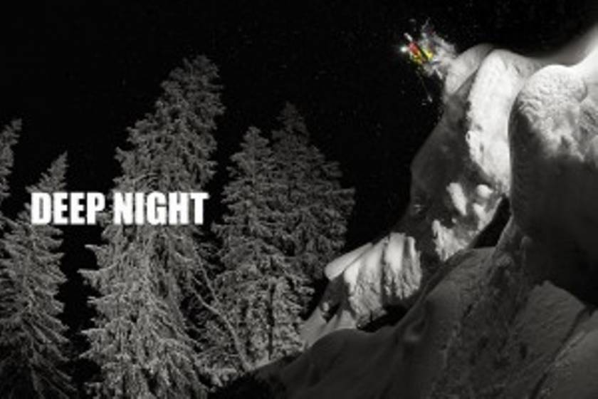 Kάνοντας νυχτερινό σκι (vid)