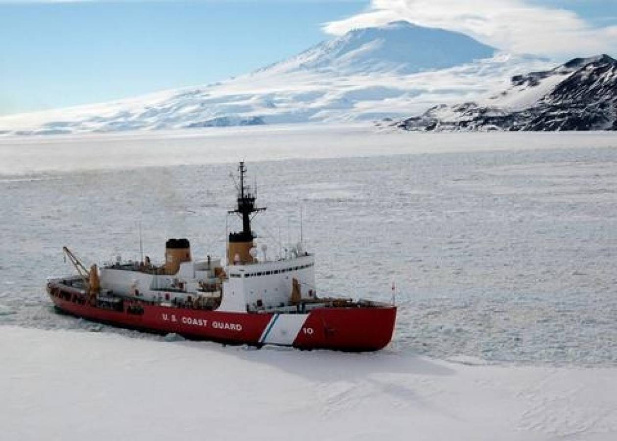 Ανταρκτική: Την αλλαγή του καιρού θα εκμεταλλευτεί το παγοθραυστικό