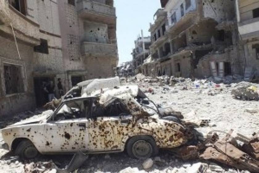 Βομβιστική επίθεση κοντά σε σχολείο στη Συρία