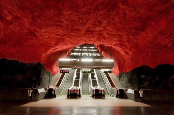 Μετρό Στοκχόλμης: Έργο τέχνης η κάθε στάση του!