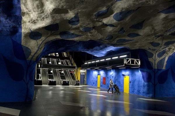 Μετρό Στοκχόλμης: Έργο τέχνης η κάθε στάση του!