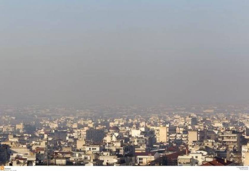 Σε μέτρια επίπεδα η ατμοσφαιρική ρύπανση στη Θεσσαλονίκη