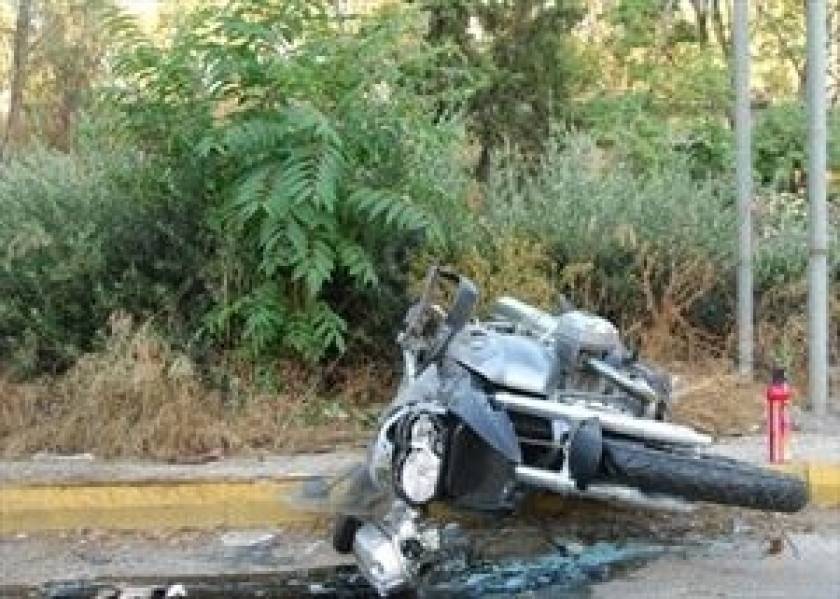 Τροχαίο με τραυματία 24χρονο μοτοσυκλετιστή στα Χανιά