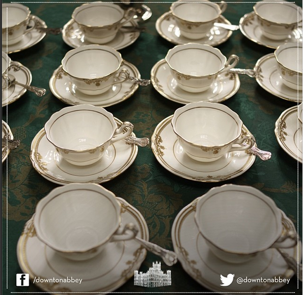 Εντυπωσιακές φωτογραφίες από τα παρασκήνια του Downton Abbey