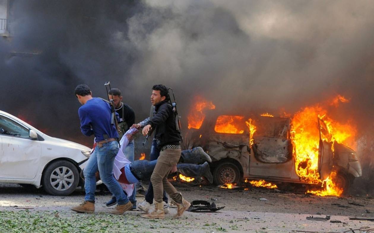 Σύρια: 26 νεκροί από έκρηξη παγιδευμένου οχήματος