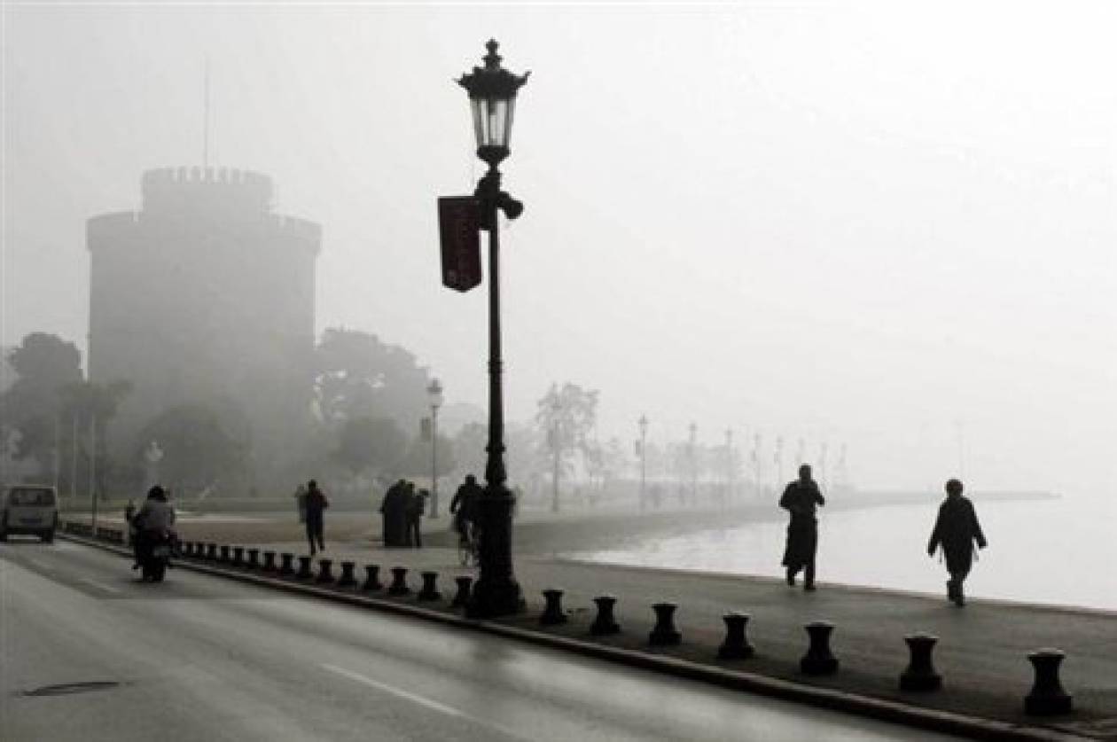 Θεσσαλονίκη: Η βροχή «ξέπλυνε» την ατμοσφαιρική ρύπανση