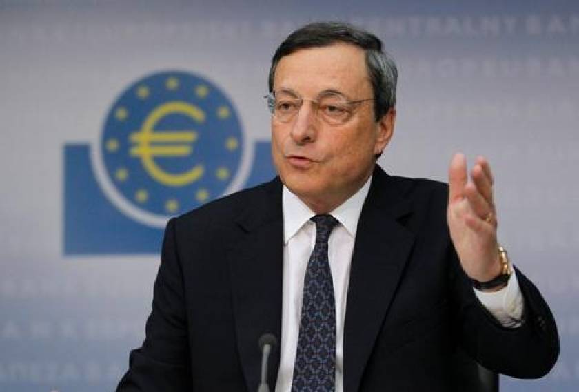 Ντράγκι: Προσοχή στην υπερβολική αισιοδοξία για ανάκαμψη στην ευρωζώνη