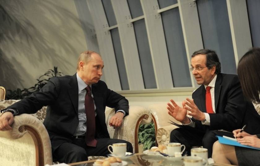 Τι θα συζητήσουν Σαμαράς - Πούτιν στις Βρυξέλλες